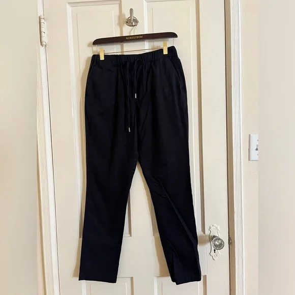 Wildfang Essential Drawstring Pants in Black size Small - Picture 2 of 7